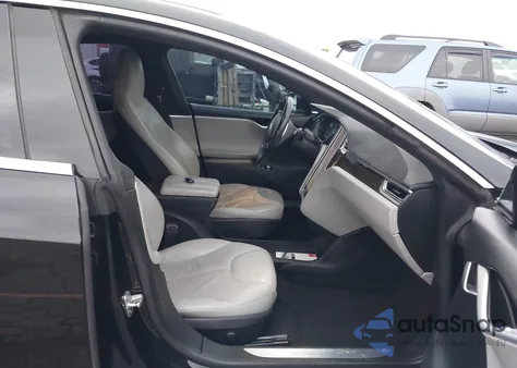 2014 Tesla Model S P85 z USA, uszkodzony, nr VIN 5YJSA1H10EFP61211